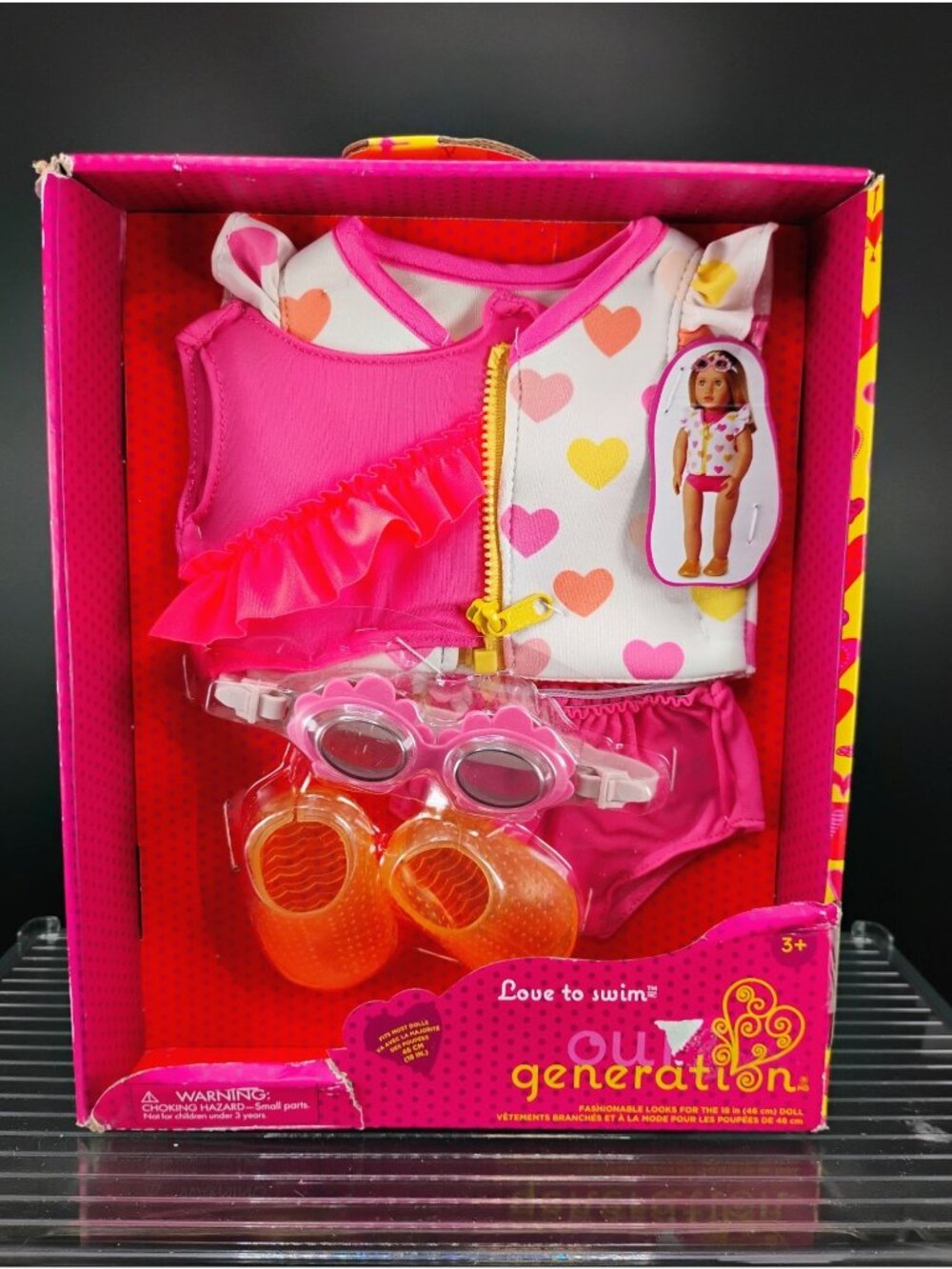 Our Generation Love To Swim Outfit For 18-Inch Dolls Set